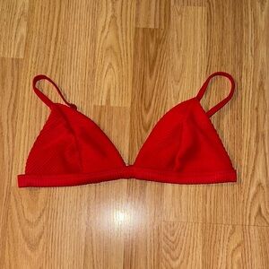 Red Triangle Bralette